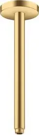 AXOR-HG-AXOR-ShowerSolutions-Deckenanschluss-300-mm-Brushed-Gold-Optic-26433250 gallery number 1